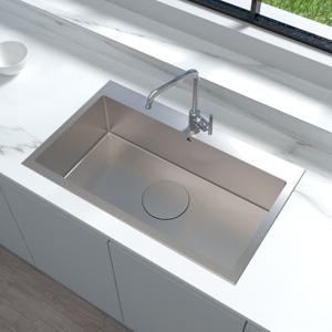 [설치의뢰시] DU982 프리미엄 사각싱크볼 스테인리스싱크볼