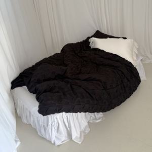 Black Chiffon Peony 이불커버 (4sizes)