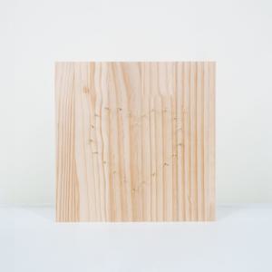스트링아트 원목판 나무 재료 수업 못 고리 DIY