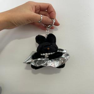 키치 치마 토끼 키링 키홀더