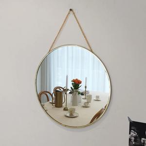 [리퍼]골드/블랙 프레임  원형 벽거울_2color