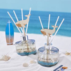 오션 디퓨저 200ml 2개 (여름 바다 조개 오브제 실내방향제)