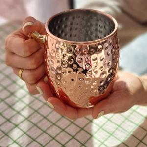 로즈골드 스텐 머그 1개 500ml 머그컵 머그잔