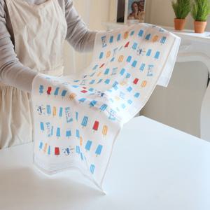 일본 테누구이 다용도 수건 운동 등산 페이스 핸드 타월 -아이스캔디