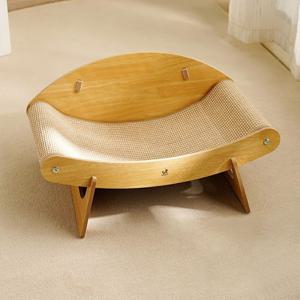 고양이 스마일 라운드 침대 스크래쳐