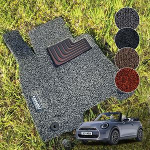 미니 쿠퍼 4세대 컨버터블 전용 내츄럴코일매트 1+2열 자동차카매트