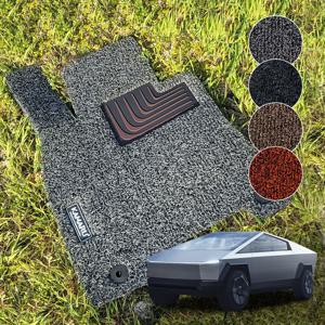 테슬라 사이버트럭 전용 내츄럴코일매트 1+2열 자동차카매트