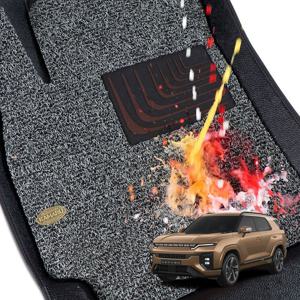 KGM 액티언 전용 6D 입체매트1+2열 자동차 카매트