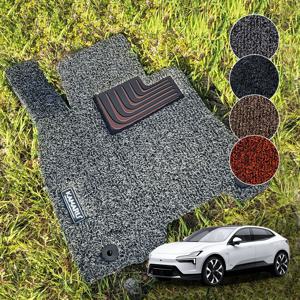 폴스타4 전용 내츄럴코일매트 1+2열 자동차카매트