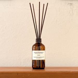 우디 브라운 글라스 아로마 디퓨저 160ml 실내방향제 집들이선물