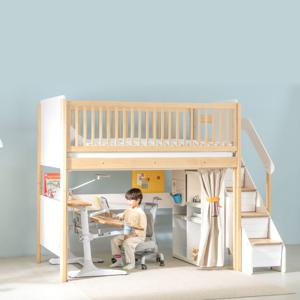 캠퍼(Camper) 하이, 높은 원목 벙커침대 SS