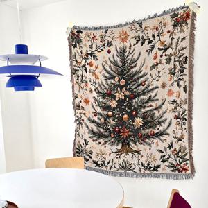 홀리데이 포리스트 크리스마스 아트  블랭킷/담요/소파커버