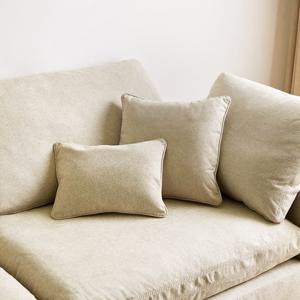 캄포 쿠션커버 50*50_아이보리