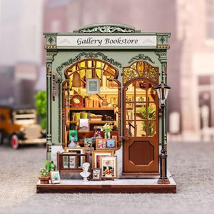 맛있는 냥코 라멘점 DIY 북눅 미니어처 하우스 북엔드 조명 한글설명서