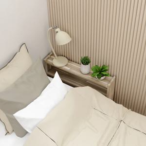 침대옆 슬림 틈새선반 아카시아