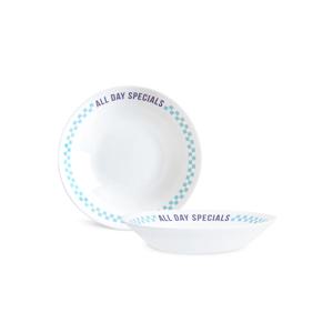 파이렉스 밀크글라스 굿푸드다이너 앞접시 2P