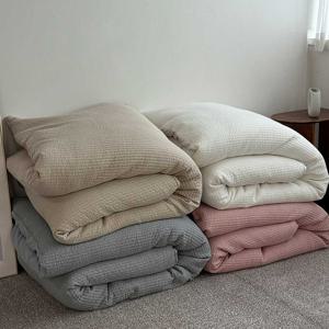 워싱 순면 피그먼트 사계절 목화솜 고급 요커버 바닥요 바닥 이불 요매트 패드 까는이불