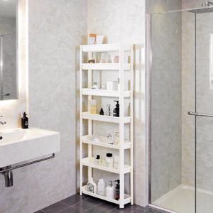 알레 욕실 틈새 선반 문뒤 까꿍 선반 무타공 코너 슬림 수납장 욕실장 선반장 화장실 수납