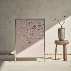 무디 아르떼 2칸 모듈 수납장 (매화도 컬렉션)