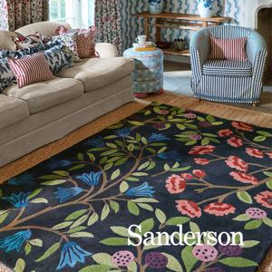 영국 샌더슨 포레징 직수입 천연 울카페트 / L-사이즈 / CP24022