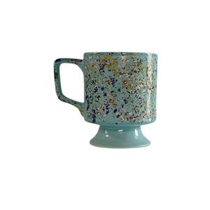 피에 뿌앙 민트칠 머그컵 커플 명품 예쁜 골드 이니셜 각인 집들이 선물