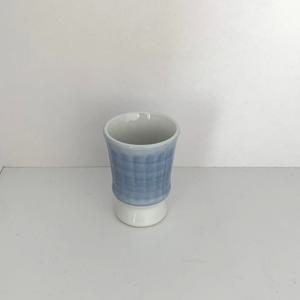 미니 블루 긴 소주잔 술잔