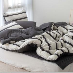 스트라이프 알러지케어 차렵이불세트 호텔침구 SS Q K LK