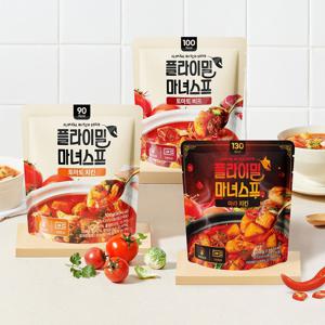 2분완성 마녀스프 300g x 6팩, 치킨2팩+비프2팩+마라치킨2팩