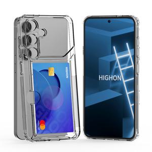 갤럭시 와이드8 케이스 글로우 커버 카드수납 투명 젤리 범퍼 M166