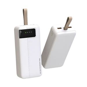 고속충전 LCD 듀얼 보조배터리 30000mAh