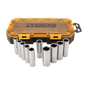 DWMT73815 롱소켓 세트 10PCS Metric용 드라이브 복스 핸드소켓 6각소켓