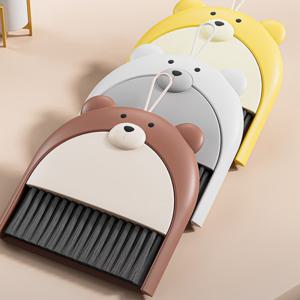 책상 키보드 미니빗자루 쓰레받기 청소세트