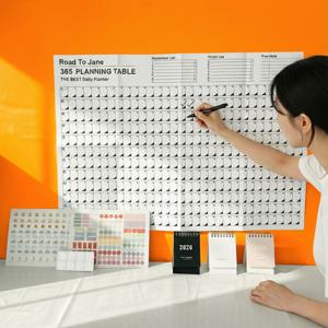 2026년 한장달력 미니탁상달력 캘린더 세트 벽걸이 포스터 차량용 달력 패키지