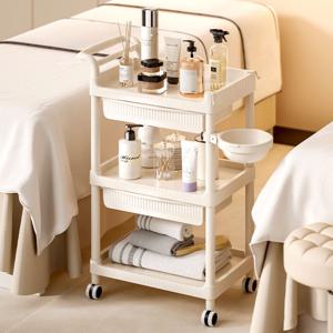 다용도 서랍 웨건 트롤리 틈새 이동식 2단 3단 바퀴 달린 선반 피부 과 미용 실