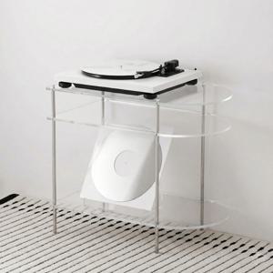 LP 턴테이블 수납장 장식장 매거진랙 투명 가구 비포라