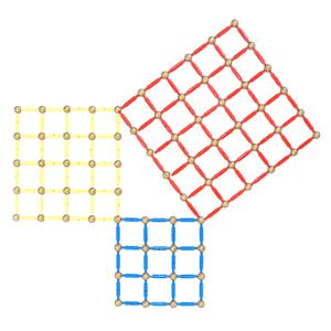 매쓰타임 피타고라스의 정리B 229피스 초등 교구 장난감