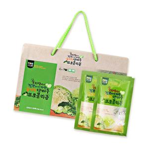 우리땅에서 건강하게 자란 유기농 양배추 브로콜리즙 30포