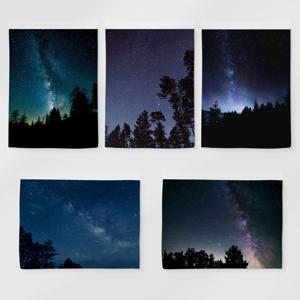 밤하늘 오로라 패브릭 포스터 32종