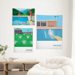 데이비드 호크니 명화 패브릭 포스터 22종