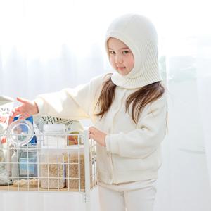 아기 넥워머 유아 니트 바라클라바 겨울 모자