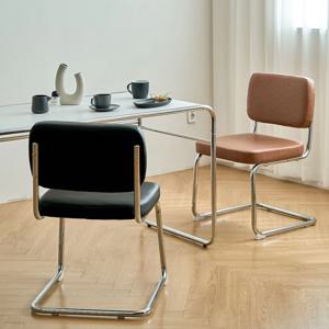 [리퍼] 헤이드 체어 가죽 사무실 업소 카페 식탁 주방 서재 의자 2Colors