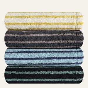 호텔수건 10장 30수 스트라이프솔리드44 코마사 220g