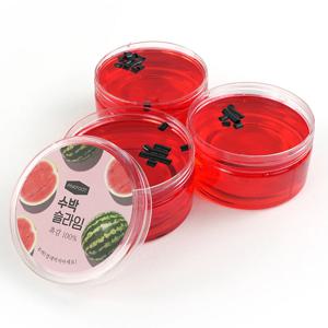 핑크풋 수박 슬라임 장난감 점토 촉감놀이 감각자극 완구