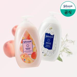 자스민 화이트릴리 500mL+피치 애프리콧 500mL (청순+물먹 로션)