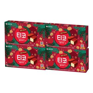 크리스마스 스페셜 에디션 티코 밀크초코 510ml x4개