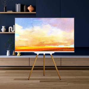 이젤큐빅스 화이트에디션 109cm(43인치) 4K UHD TV 구글 스마트 이젤tv거치대