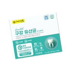 헬스(health) 구강유산균 츄어블정 30정 2병
