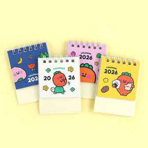 2026년 당근 4p세트 탁상 달력 미니 캘린더 스케줄 플래너 14개월