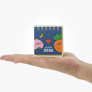 2026년 당근 탁상 달력 미니 캘린더 스케줄 플래너 14개월