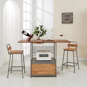 CZ371 홈바테이블 멀바우 1200 2type 4colors